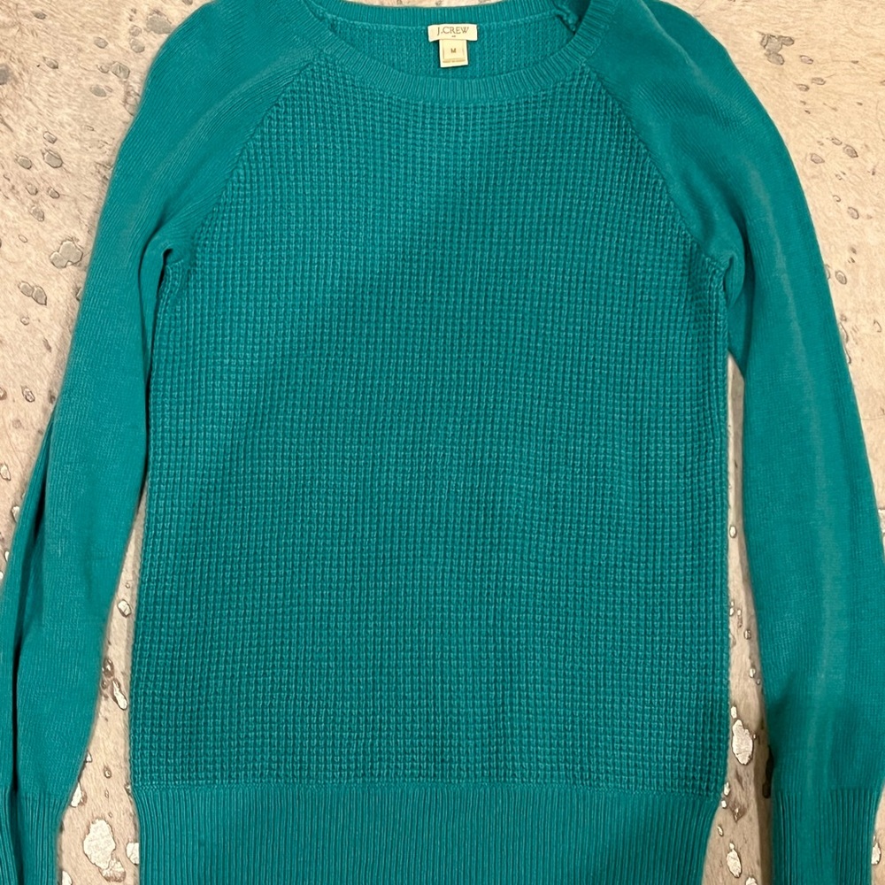 Jcrew waffle knit sweater